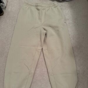 TNA Mega Sweatpants (Fleece) in Almond Beige